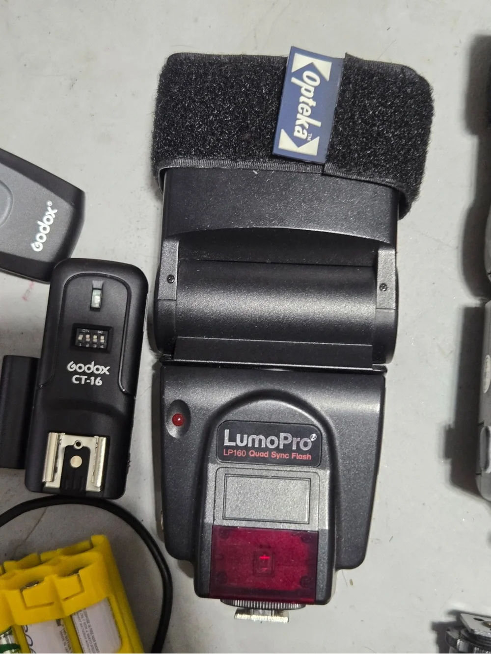 Photography Flashes, remotes, accessories